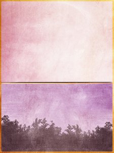 Pink Purple Forest Horizon