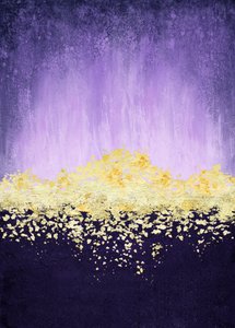 Shimmering Violet Gold by Alyson Storms