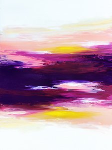 Vibrant Sunset Abstract