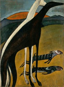 Greyhounds, c.1911