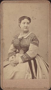 Portrait of the Opera Singer Carlotta Patti, 1835-1889 by Amand Helm