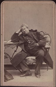 The author Alexandre Dumas père, ca 1868 by Amand Helm