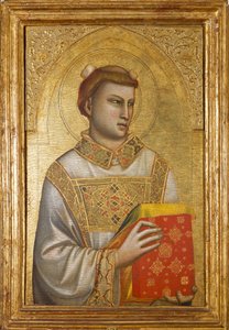 Representation of Saint Stephen by Ambrogio Bondone (workshop) Giotto