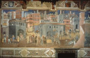 The Good Government by Ambrogio Lorenzetti