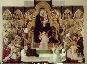 Maesta di Massa Marittima (Virgin in Majesty) by Ambrogio Lorenzetti