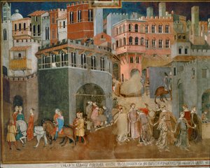The Blessings of Good Government by Ambrogio Lorenzetti