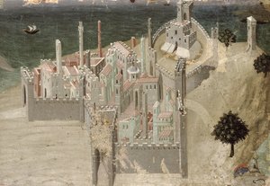 View of a Coastal City