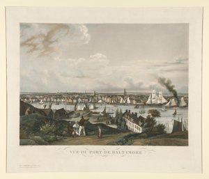 View of the Port of Baltimore by Ambroise Louis Garneray