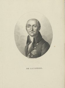 Bernard-Germain-Etienne de la Ville-sur-Illon, comte de Lacépède, c. 1810 by Ambroise Tardieu