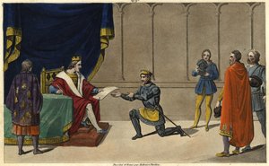 Charles IV the Bel Erects the Seigneury of Bourbon into a Duchy by Ambroise Tardieu