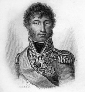 Joachim Murat, Marshal of France, King of Naples in Portraits of the French generals following the victories and conquests of the French. Engraved by Ambroise Tardieu in 1818. Stella Collection