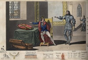 Louis XI (1423-1483) Held Prisoner in Peronne by Ambroise Tardieu