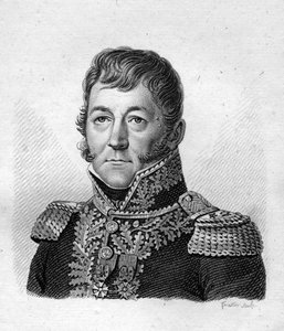 Portrait of Claude Prost, Baron of the Empire, brigade general of artillery. Engraved by Ambroise Tardieu in 1818. Stella Collection by Ambroise Tardieu