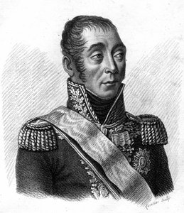 Portrait of Emmanuel, Marquis de Grouchy, Marshal of France (1766-1847). Engraved by Ambroise Tardieu in 1818. Stella Collection by Ambroise Tardieu