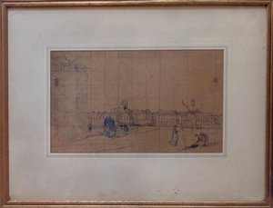 Le Quai de Carenage, Le Pollet, 1928 by Ambrose McEvoy