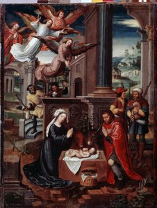 The Nativity by Ambrosius Benson