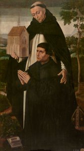 Saint Thomas and a Donor by Ambrosius Benson