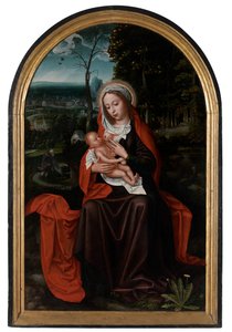 The Rest on the Flight into Egypt by Ambrosius Benson