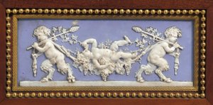 Panel from a Napoleon III Console, in the Manner of Jacob, by Maison Millet, Paris, c.1865 (detail)