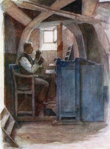 Bell-Ringer Playing a Chime