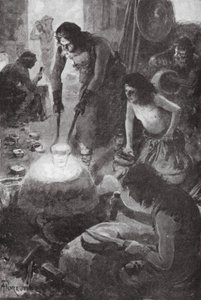 Iberian people casting bronze in Britain