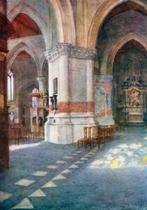 Interior of Church, Nieuport