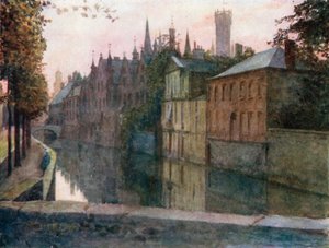 View of the Palais du Franc, Bruges