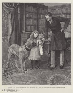 A Ministerial Defeat, by J Harwood Panting by Amedee Forestier