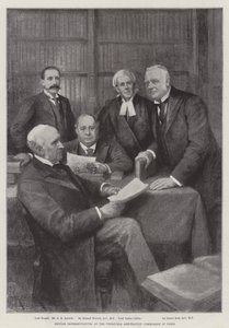 British Representatives at the Venezuela Arbitration Commission in Paris
