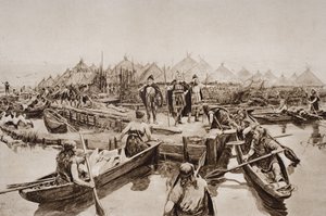 England, Two Thousand Years Ago, illustration from 