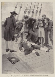 Illustration for The Luck of the Susan Bell, by Sir Walter Besant by Amedee Forestier