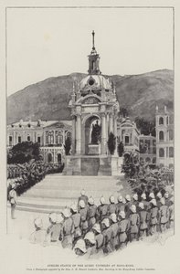 Jubilee Statue of the Queen Unveiled at Hong-Kong