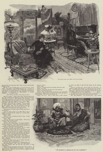 Mrs Hauksbee Sits Out, An Unhistorical Extravaganza (by Rudyard Kipling) by Amedee Forestier