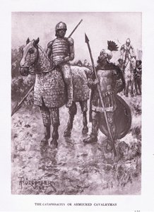The Cataphractus or Armoured Cavalryman (illustration from The Roman Soldier)