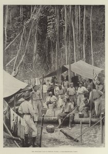 The Debatable Land in British Guiana, a Gold-Prospecting Party by Amedee Forestier