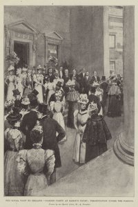 The Royal Visit to Ireland, Garden-Party at Baron