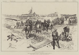 The Soudan Frontier Conflict, the Battle of Ginnis, on 30 December by Amedee Forestier