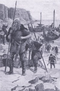The Vikings Find America, from My Magazine, Published 1922
