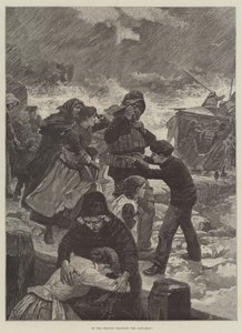 To the Rescue, manning the Life-Boat