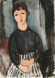 A Servant in a Striped Apron