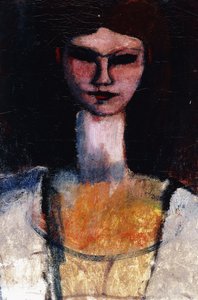 Bust of a Young Woman by Amedeo Modigliani