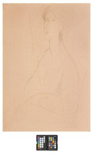 Hanks Zborowska with Hands on Her Lap