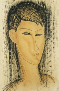 Head of a Young Woman by Amedeo Modigliani