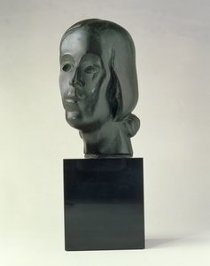 Head of a Woman by Amedeo Modigliani