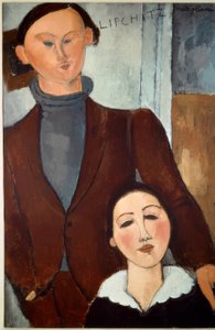 Jacques Lipchitz and His Wife