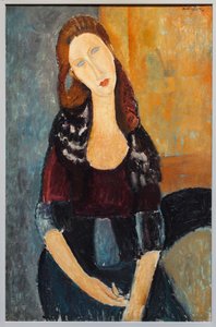 Jeanne Hébuterne with a Hat by Amedeo Modigliani