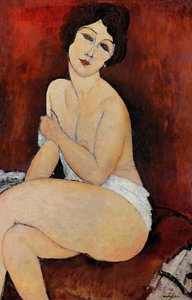 Large Seated Nude