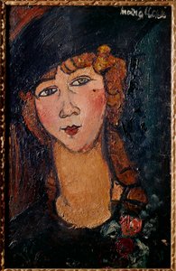 Portrait of Lolotte by Amedeo Modigliani