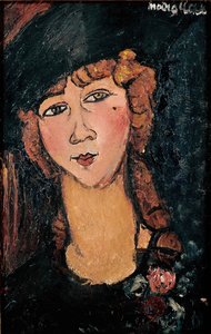Portrait of Lolotte by Amedeo Modigliani