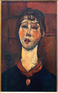 Portrait of Madame Georges Dorival by Amedeo Modigliani